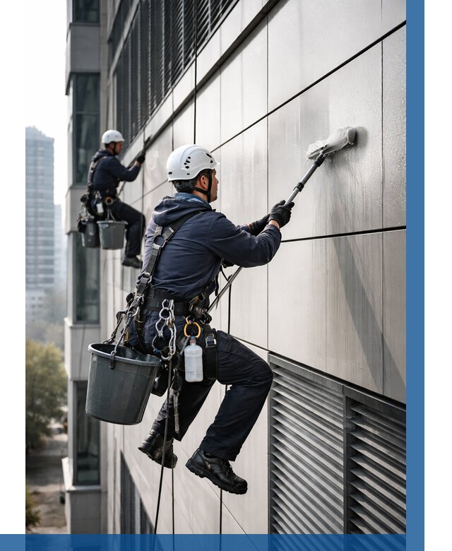 Мойка вентилируемого фасада в Боре от 260 р. | ВЫСОТНИК-Бор