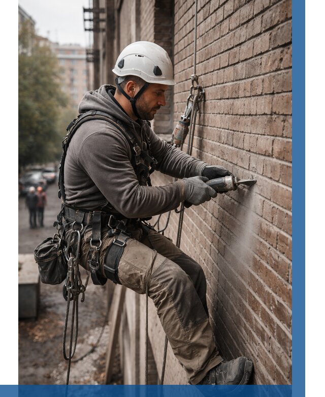 Расшивка кирпичных швов в Боре от 623 р. | ВЫСОТНИК-Бор