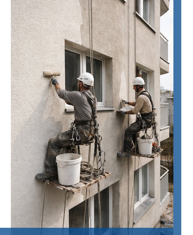 Нанесение короеда на фасад в Боре от 468 р. | ВЫСОТНИК-Бор