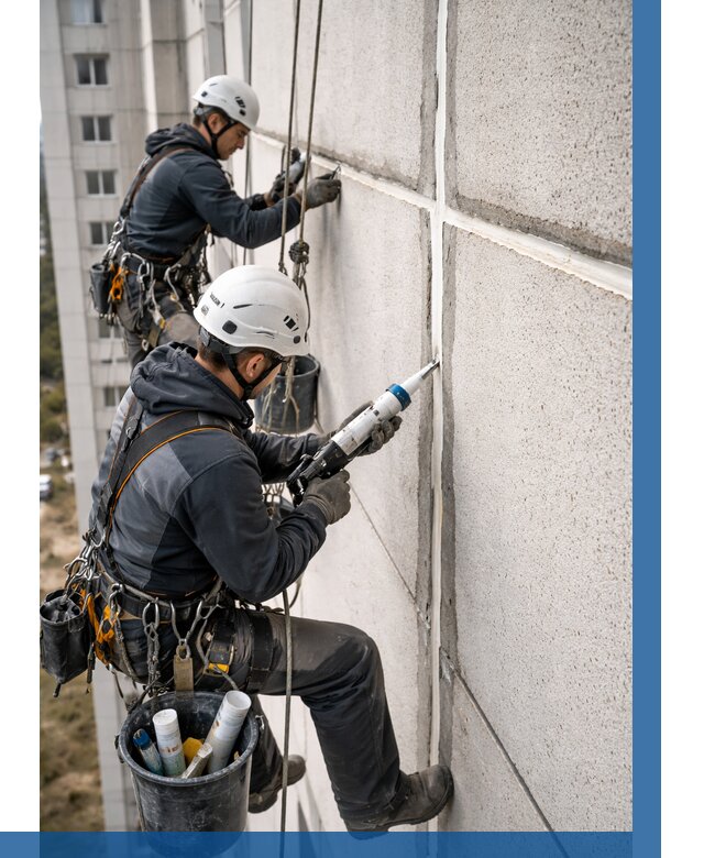 Герметизация межпанельных швов в Боре от 727 р. | ВЫСОТНИК-Бор