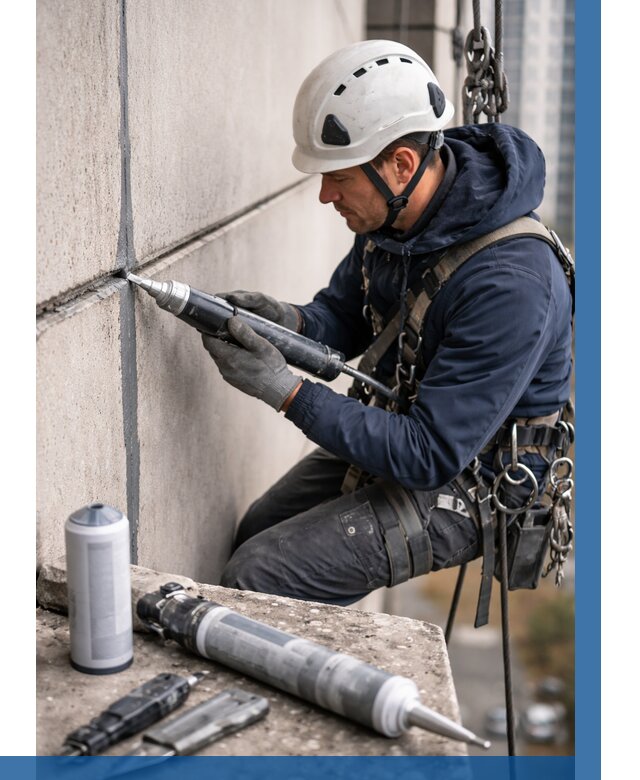 Вторичная герметизация швов в Боре от 468 р. | ВЫСОТНИК-Бор