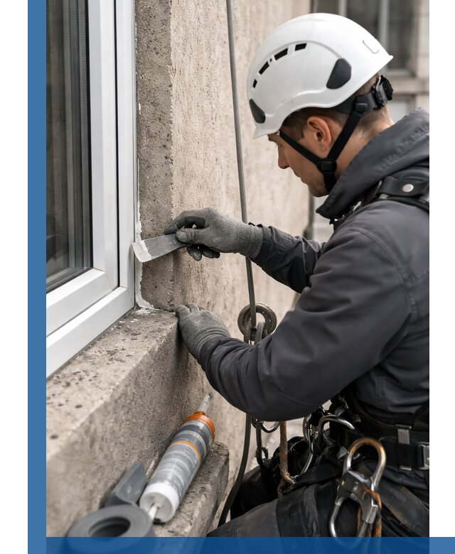 Герметизация монтажных швов окон в Боре с гарантией качества