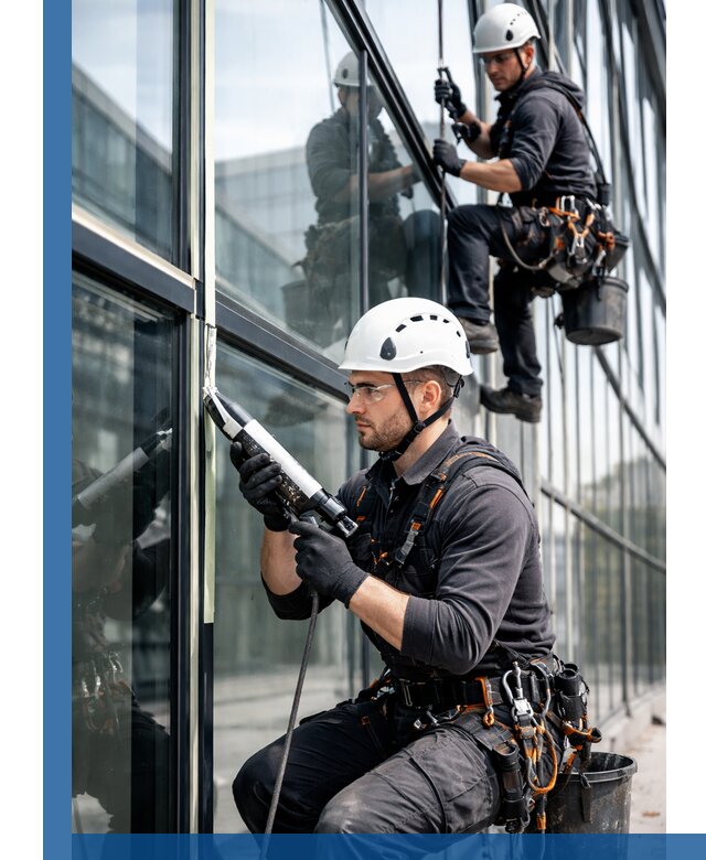 Герметизация витражных швов в Боре для зданий и фасадов