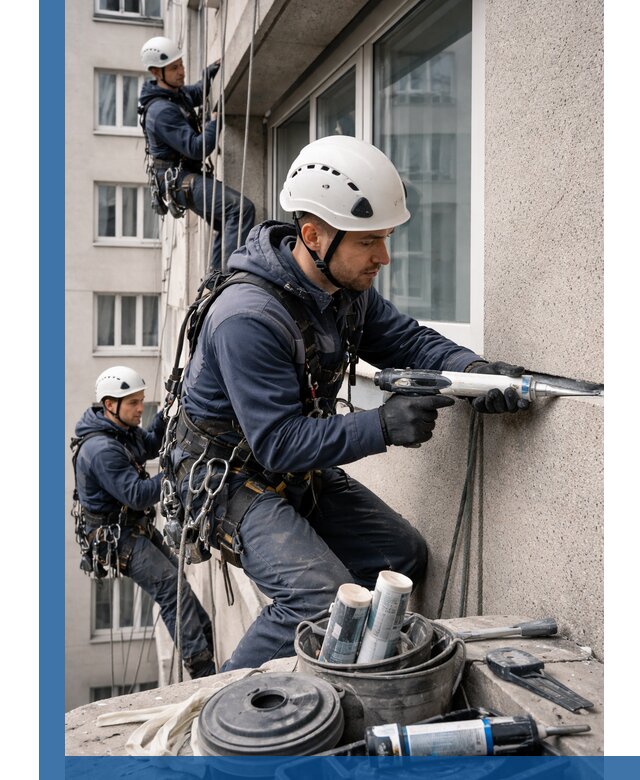 Герметизация швов лоджии в Боре профессионально и надежно