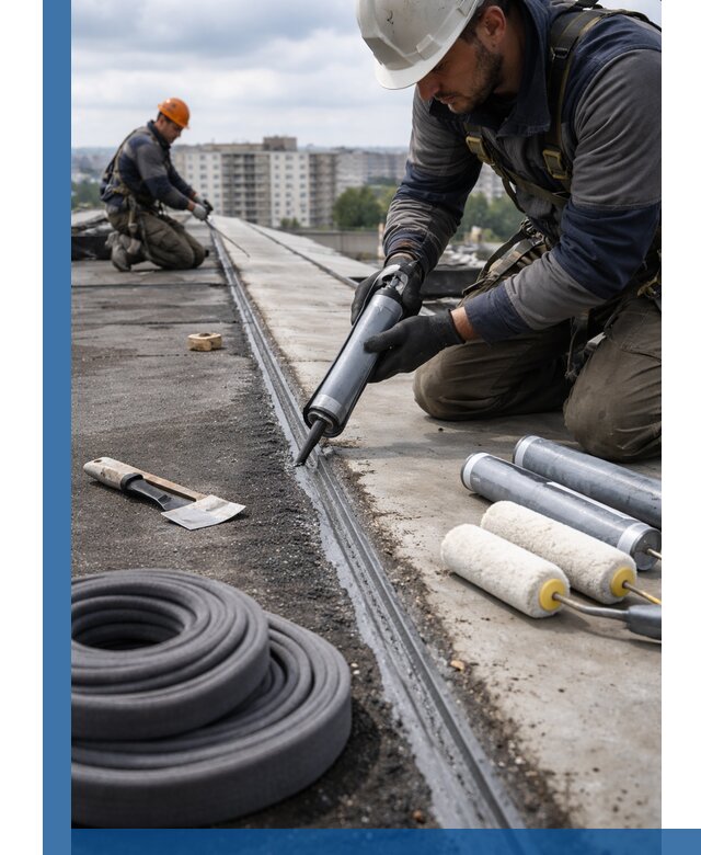 Герметизация швов кровли в Боре с гарантией герметичности