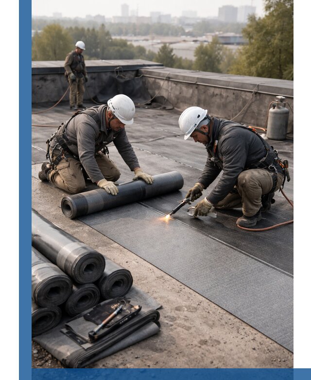 Монтаж мягкой кровли в Боре профессионально и надежно