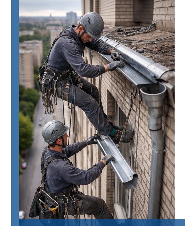 Ремонт водосточных желобов в Боре, быстро и качественно