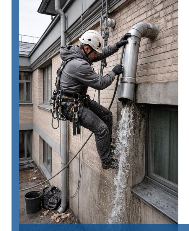 Профессиональная прочистка водосточных труб в Боре с гарантией