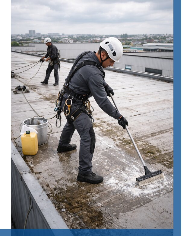 Очистка крыши по графику в Боре от 7793 р. | ВЫСОТНИК-Бор