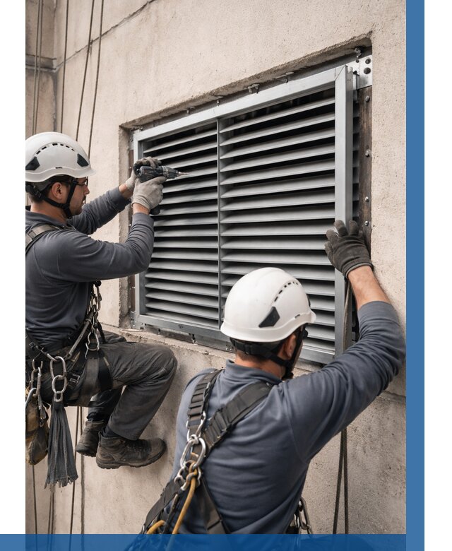 Монтаж вентиляционных решеток в Боре от 4676 р. | ВЫСОТНИК-Бор