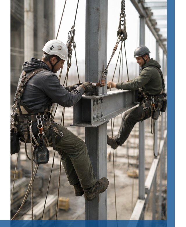 Монтаж металлоконструкций на высоте в Боре от 3637 р. | ВЫСОТНИК-Бор