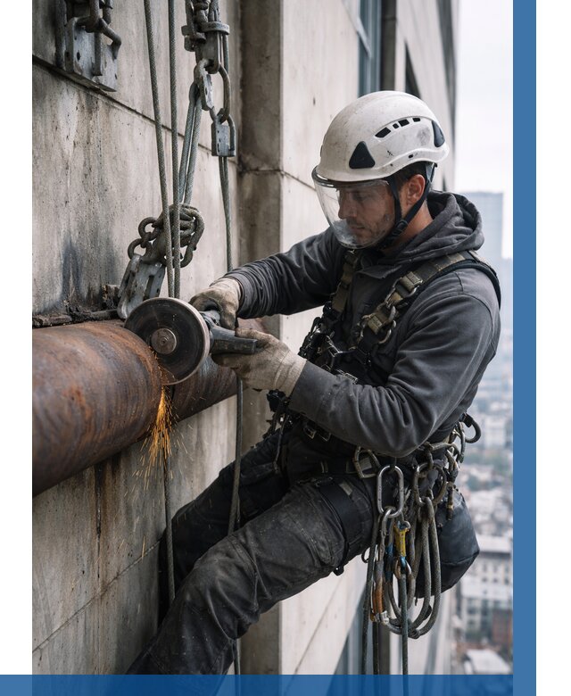 Резка металла на высоте в Боре по цене от 4676 р. | ВЫСОТНИК-Бор