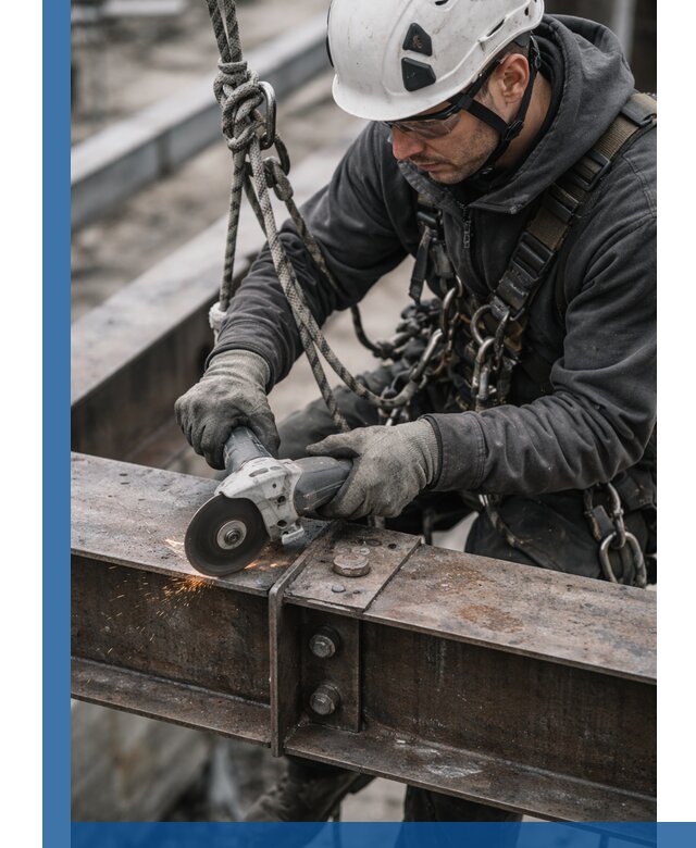 Резка металла на высоте в Боре для зданий и конструкций