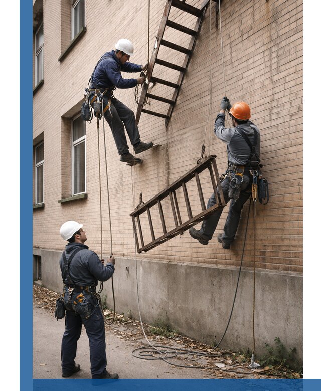 Демонтаж пожарной лестницы в Боре быстро и безопасно
