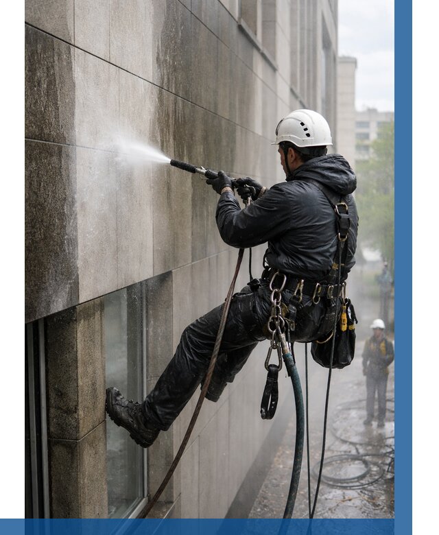 Гидроструйная очистка поверхностей в Боре от 883 р. | ВЫСОТНИК-Бор