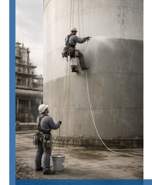 Покраска стальных резервуаров и емкостей в Боре профессионально