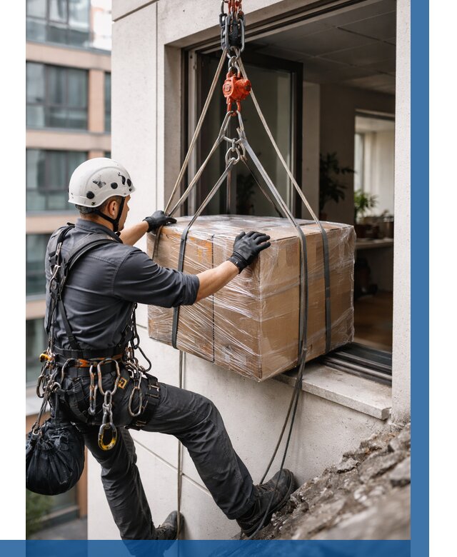 Подъем груза через окно в Боре от 4676 р. | ВЫСОТНИК-Бор