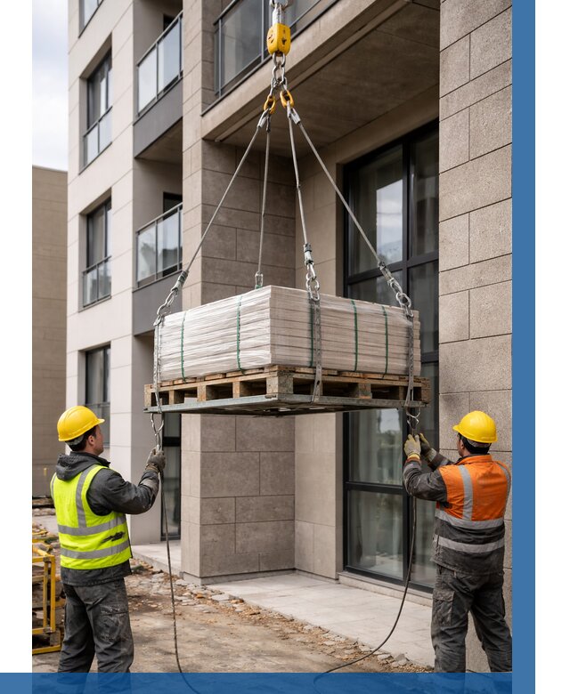 Подъем керамогранита на этаж в Боре от 3637 р. | ВЫСОТНИК-Бор