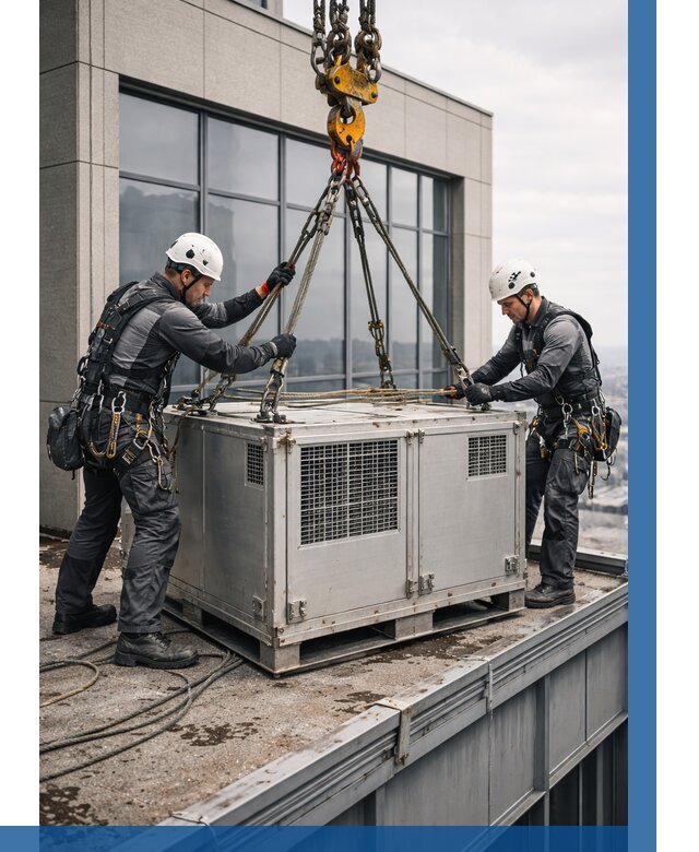 Такелажные работы на высоте в Боре от 8312 р. | ВЫСОТНИК-Бор