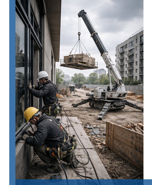 Аренда крана Пионер в Боре для строительных работ