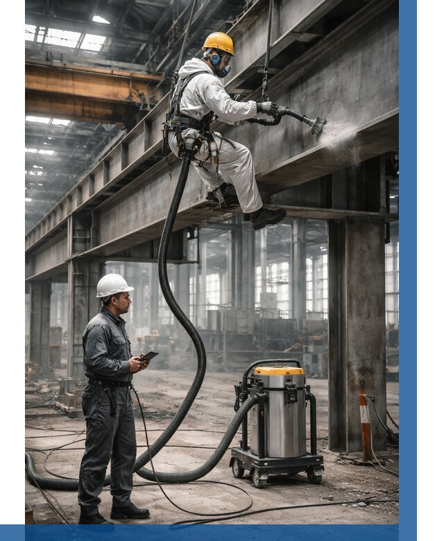 Обеспыливание конструкций в цехе в Боре от 4364 р. | ВЫСОТНИК-Бор