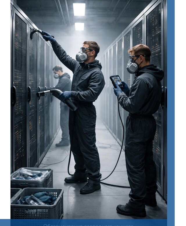 Обеспыливание серверной комнаты в Боре от 4676 р. | ВЫСОТНИК-Бор