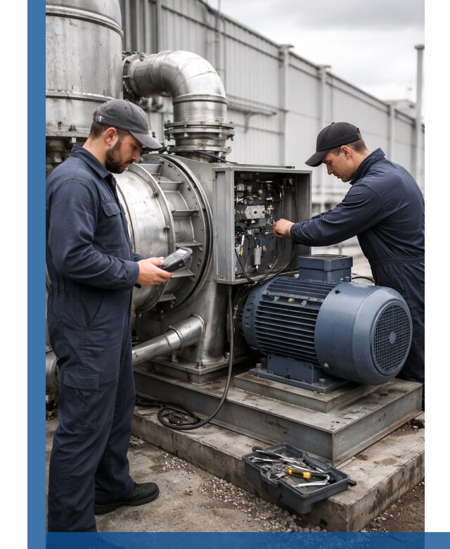 Техническое обслуживание промышленного оборудования в Боре