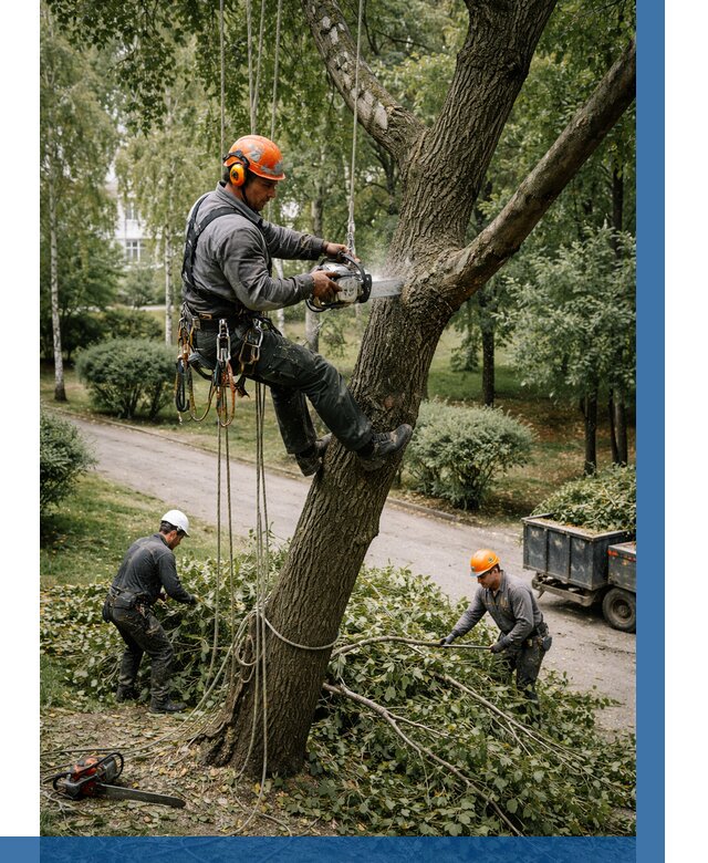 Кронирование деревьев в Боре от 6754 р. | ВЫСОТНИК-Бор