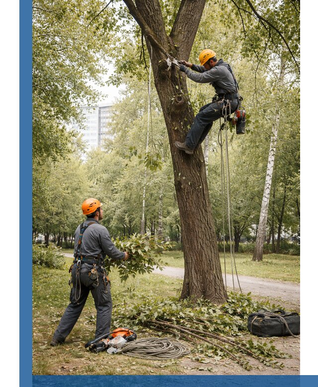Санитарная обрезка деревьев в Боре, профессионально и безопасно