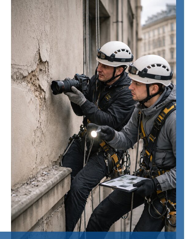 Фотофиксация дефектов фасада в Боре от 4676 р. | ВЫСОТНИК-Бор