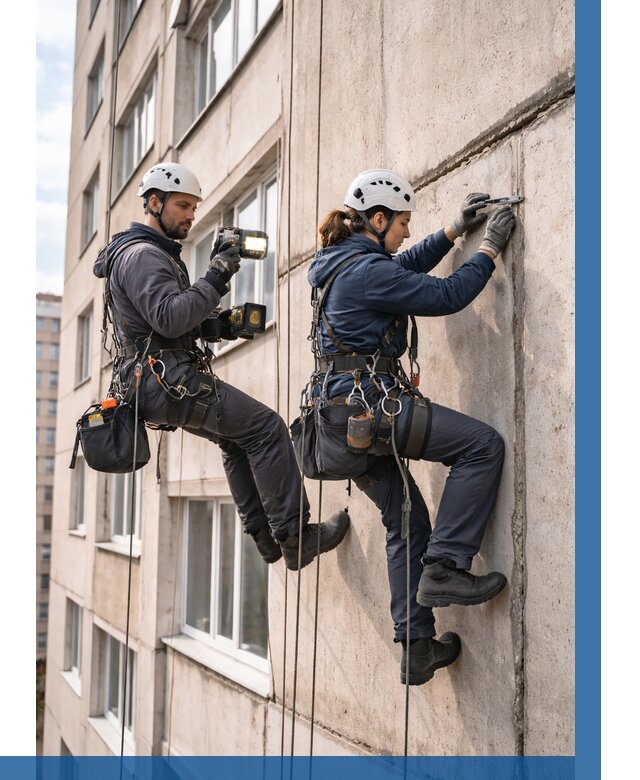 Обследование межпанельных швов в Боре от 1870 р. | ВЫСОТНИК-Бор