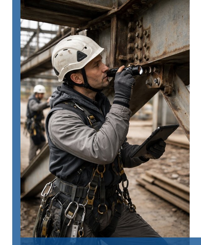 Обследование металлоконструкций и диагностика прочности в Боре